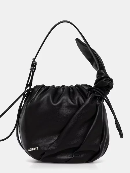 Rotate torebka skórzana czarna