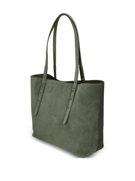 Geantă Kate Spade din piele de căprioară verde