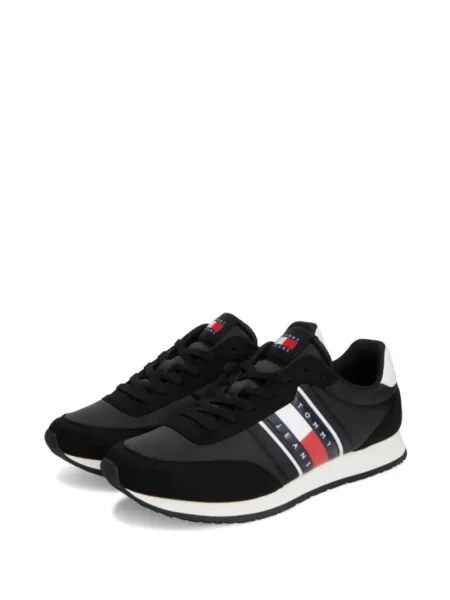 Tenisice Tommy Hilfiger s autogramom crna