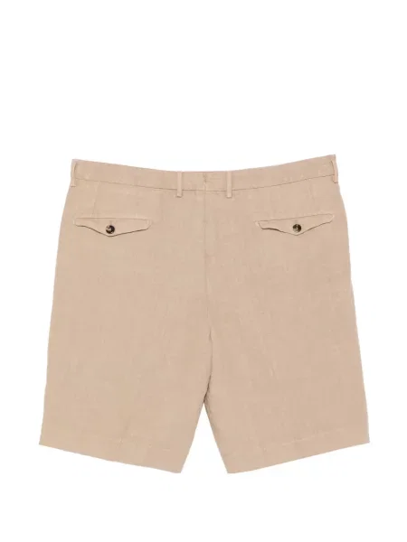Pantaloni scurți Dell'oglio maro