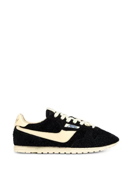 Sneakerși Autry din piele de căprioară negru