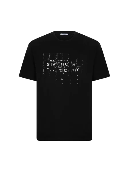Koszulka Givenchy z nadrukiem czarna