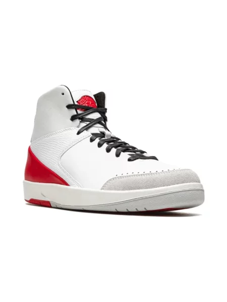 Sneakersy Jordan skórzane retro białe