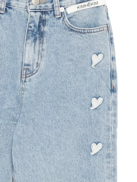 Jeansy Kimhekim w serca niebieskie