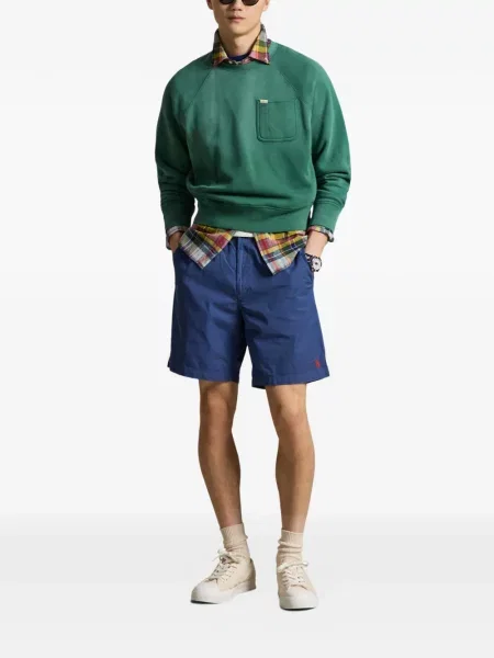 Кожени чорапи Polo Ralph Lauren с отворена пета с пейсли десен бяло