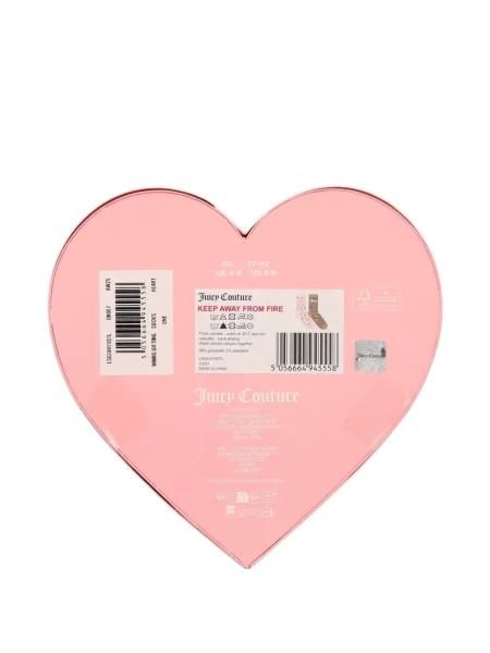 Șosete Juicy Couture tricotate cu imagine