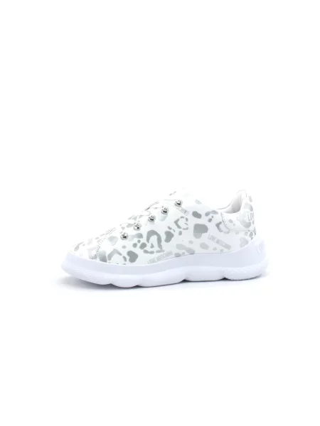 Sneakersy Love Moschino skórzane białe
