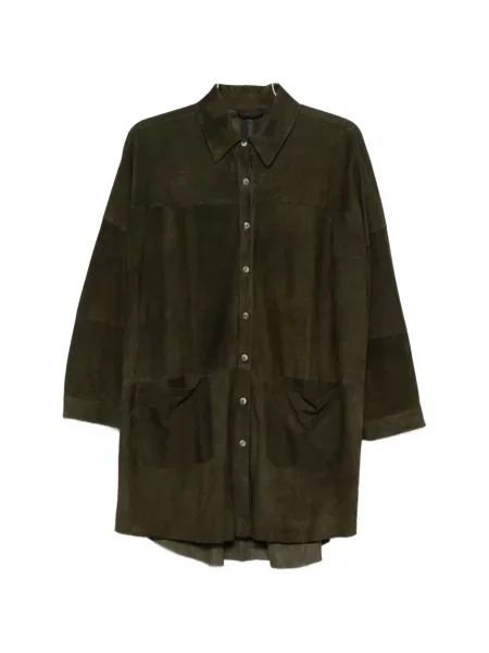 Cămașă Giorgio Brato lungă verde