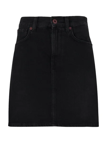 Pepe Jeans Fustă denim negru