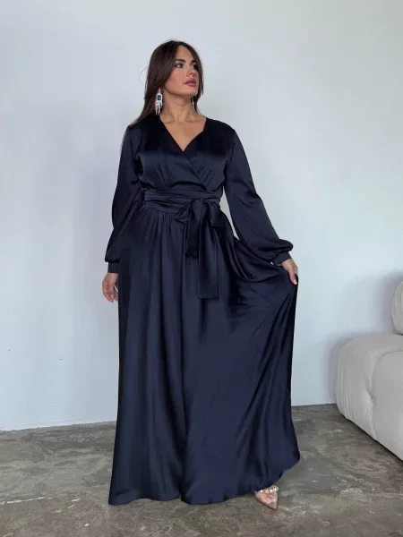 Макси платье Jadone Fashion синее