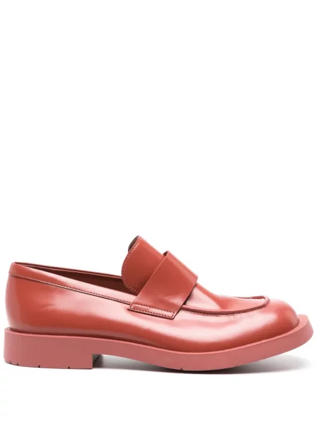 Pantofi loafer Camperlab din piele roșu