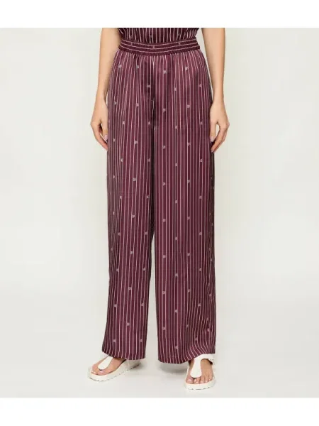 HUGO Pantaloni de pijama | Relaxed fit bordo