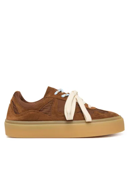 Sneakersy Inuikii brązowe
