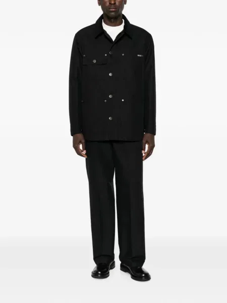 Pantaloni Prada cu autograf negru