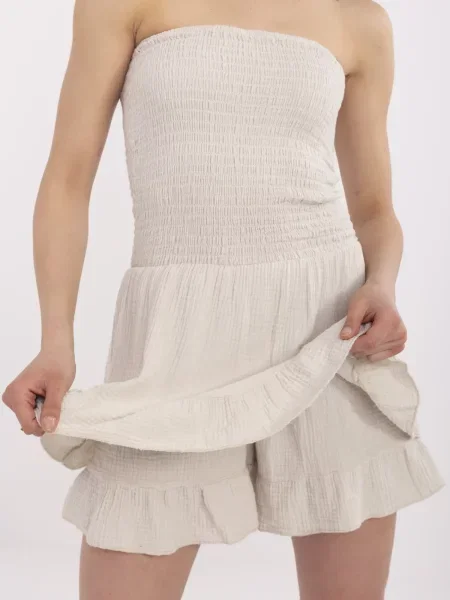 Salopetă Italy Moda bej