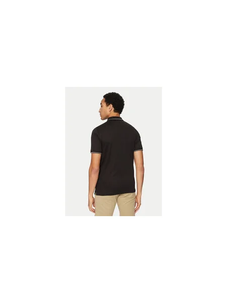 Calvin Klein Pólóing Regular Fit fekete