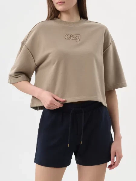 Футболка Ea7 Emporio Armani бежевая