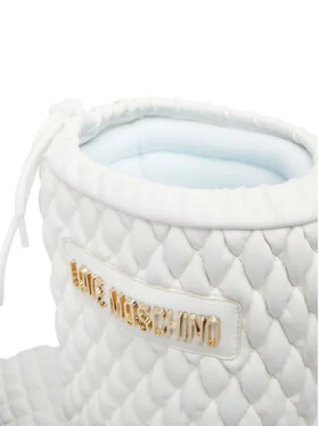 LOVE MOSCHINO Sniego batai balta