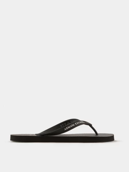 В'єтнамки Armani Exchange Essential гума чорний