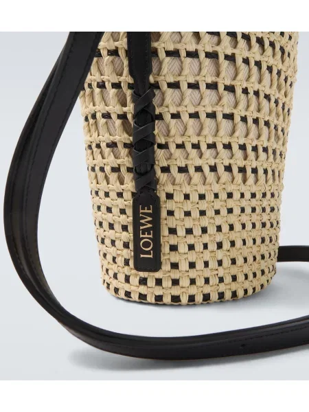 Geantă Loewe din piele bej