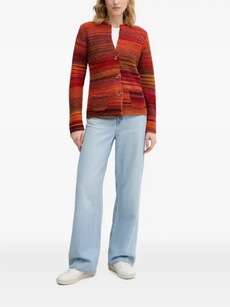 Cardigan Benetton tricotate roșu