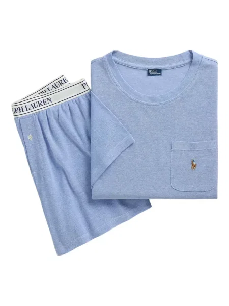 Șosete Polo Ralph Lauren cu 5 buzunare cu broderie tricotate albastru