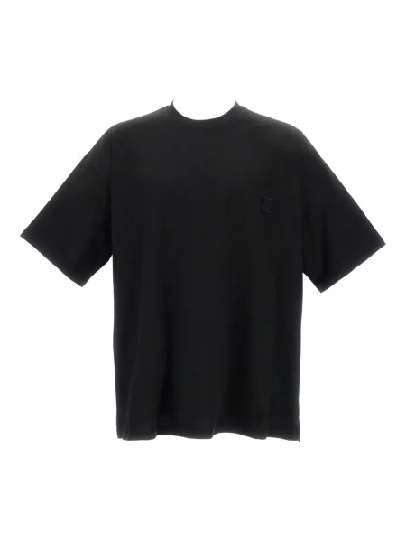 Tricou Wooyoungmi cu broderie negru