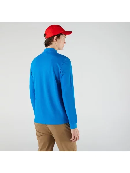 Lacoste поло синє