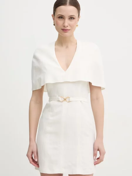 Twinset rochie cu in bej