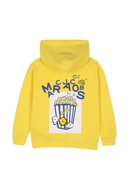 Gyerek kapucnis melegítő felső Marc Jacobs sárga