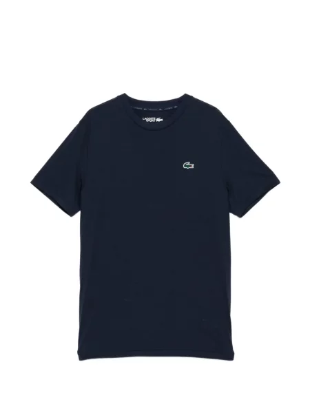 Tricou Lacoste din jacard tenis albastru