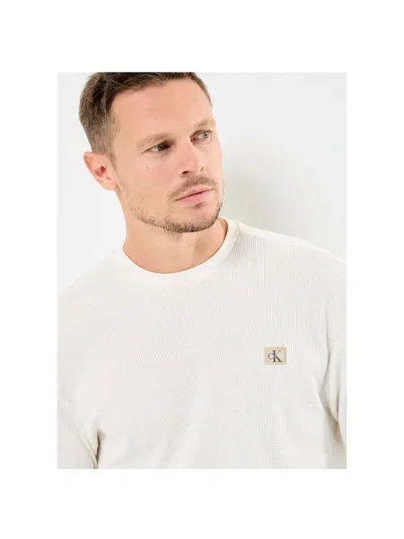 Tričko Calvin Klein Jeans biela