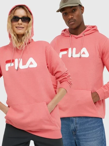 Bluza z kapturem Fila Barumini różowa