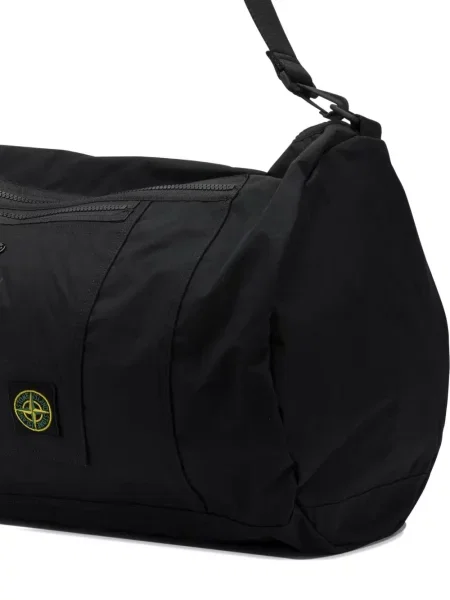 Geantă Stone Island cu strasuri negru