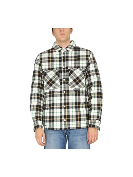 Kurtka koszulowa Marcelo Burlon zielona