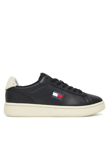 Tommy Jeans Sneakersy Tjw Archive Court čierna