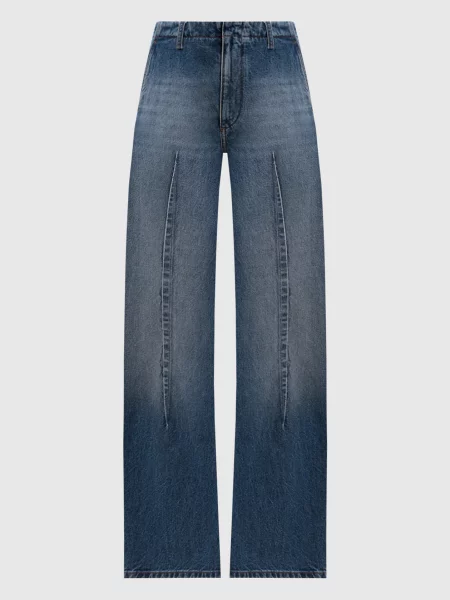Джинси з ефектом потертості Maison Margiela Mm6 сині