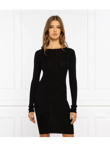 DONDUP made in Italy Gyapjú ruha NEW ROYAL fekete