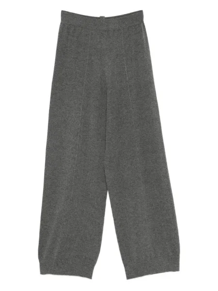Pantaloni Fabiana Filippi tricotate gri