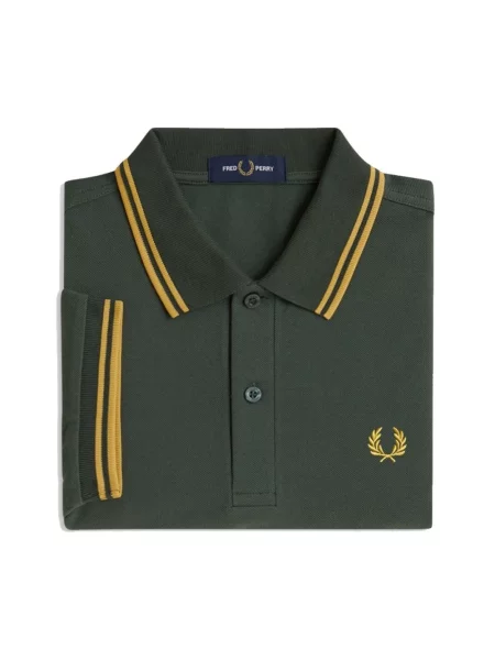 Koszulka polo Fred Perry zielona