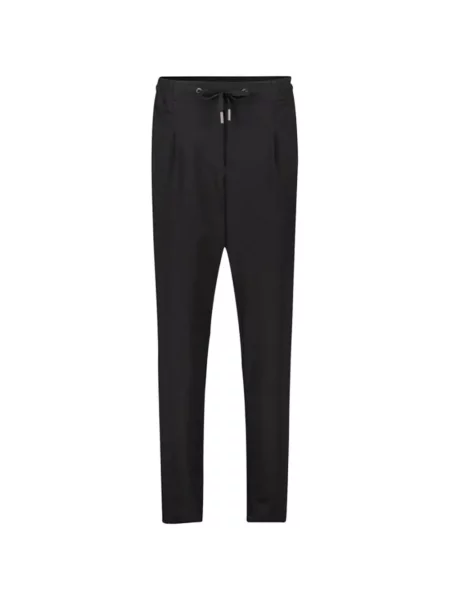 Pantaloni Betty & Co conici cu cordon negru