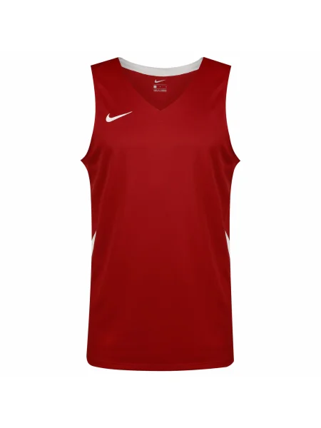NIKE Tricou funcțional Team Stock roșu carmin alb