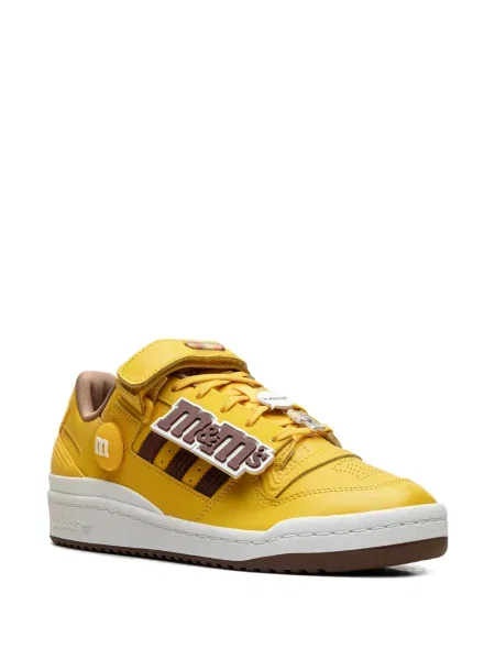 Sneakerși Adidas Forum cu dungi galben