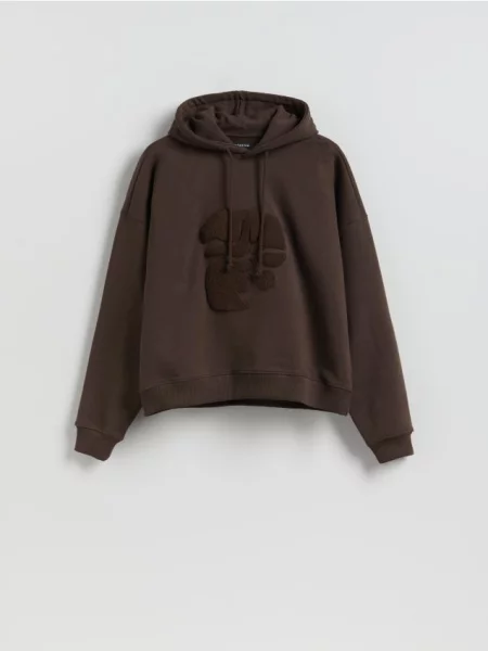 Reserved Hanorac din maro