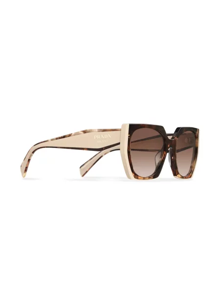 Saulės akiniai Prada Eyewear ruda