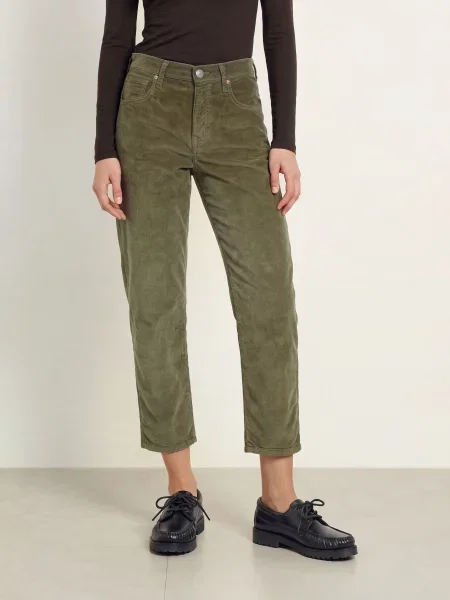 True Religion Kordové Kalhoty Hope khaki