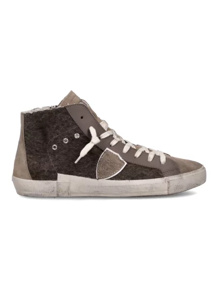 Buty do tenisa Philippe Model skórzane do tenisa brązowe