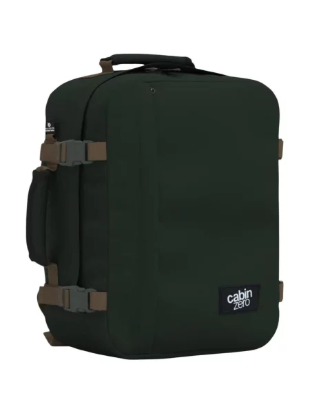 CabinZero Classic 28 l homok túra hátizsák. Méret: 28 l fekete