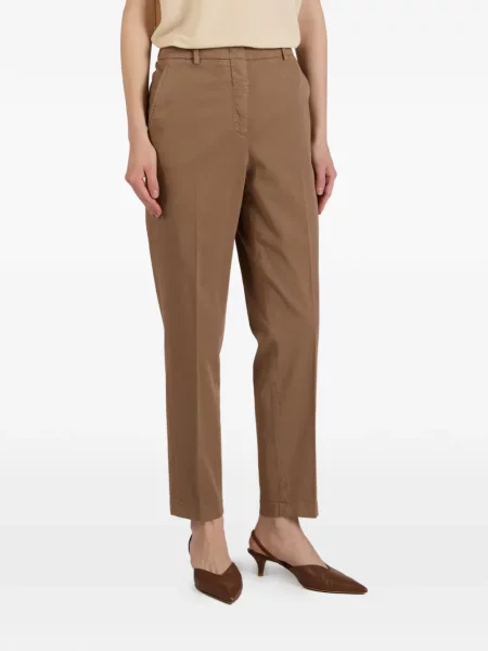 Cu centură pantaloni Incotex maro