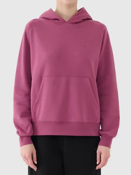 4F bluza dresowa z kapturem XS czerwony